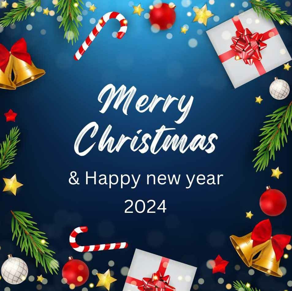 Merry Christmas and Happy New Year 2024!