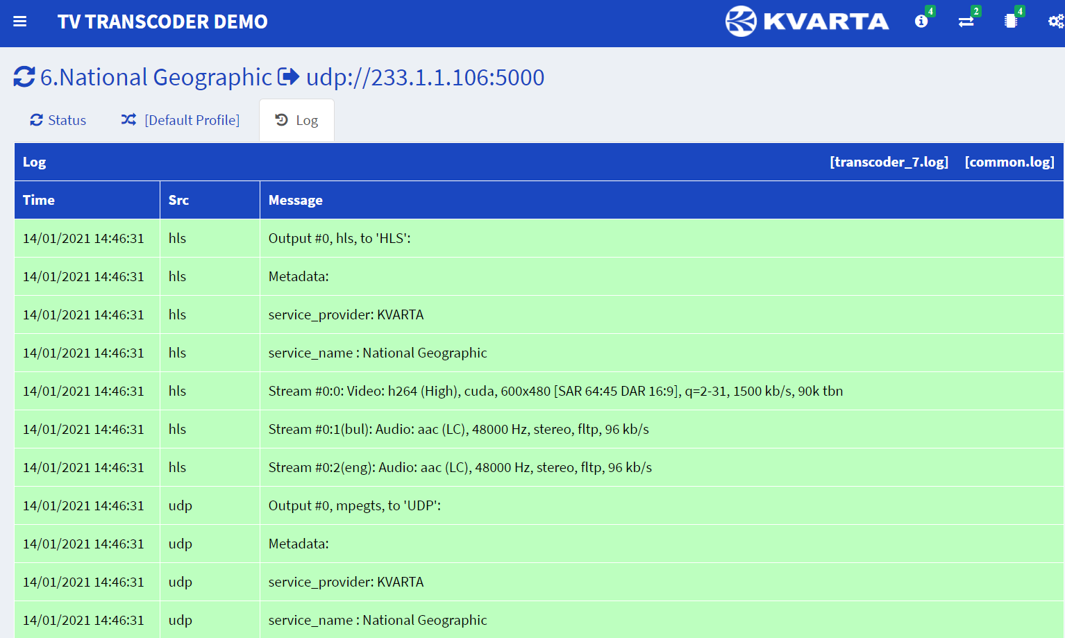TV Transcoder detail 4