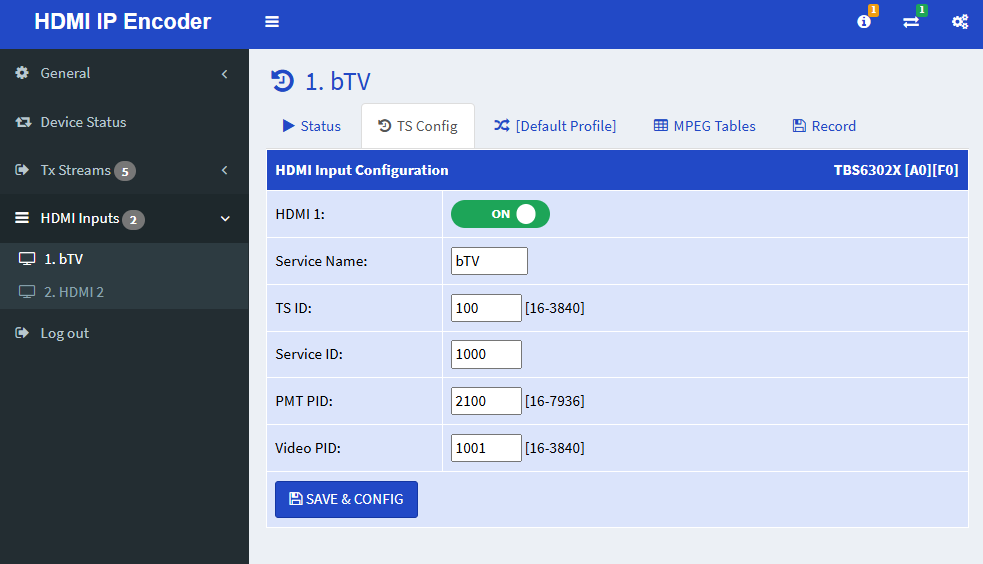 HDMI to IP ENCODER detail 2